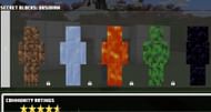 These skins make for amazing camouflage. (Image via Mojang)